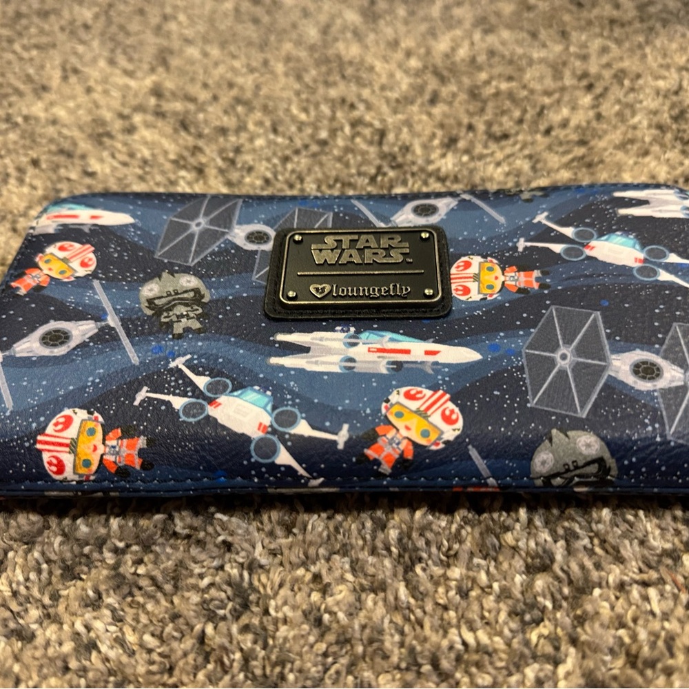 Loungefly Star Wars Navy Wallet